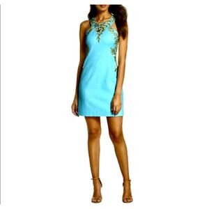 Lilly Pulitzer 2 Dress Embroidered $278 Classic Cocktail Homecoming Preppy Dress